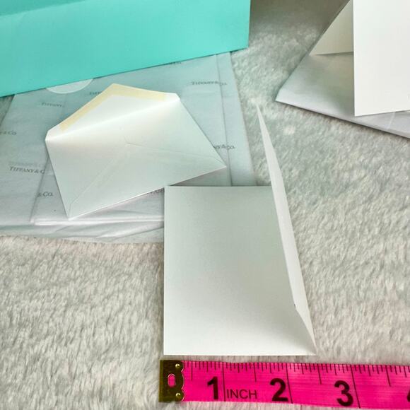 Tiffany & Co Shopping Bags Package gift sets w/ note card envelope BOTH SETS - Picture 8 of 15